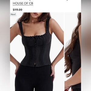 House of CB closet chic a square top size XS. Bought at Nordstrom for $119